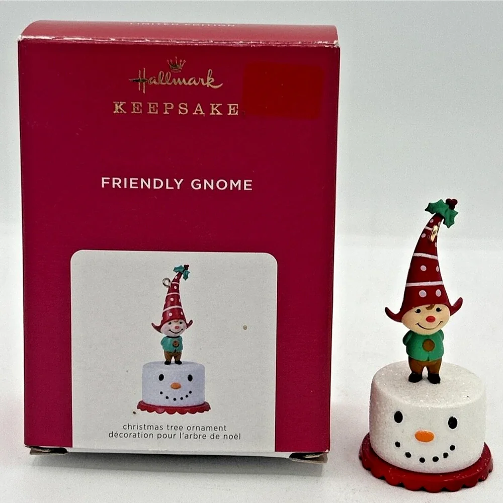 2021 Hallmark Friendly‎ Gnome Limited Edition Keepsake Ornament U232